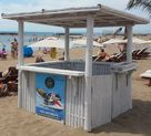 Kiosque plagiste Bambou
