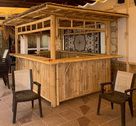 Kiosque Bar Bambou naturel