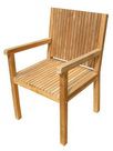 Fauteuil empilable segoro deco
