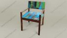 Teck recyclé armchair
