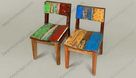 Teck recyclé chair