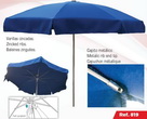 Parasol inox Spécial Plage ref.819