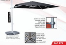 Parasol Excentré 300x300 cm ref.879