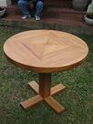 Table teck massif