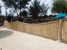 Cloture plage - Bambou Gilis