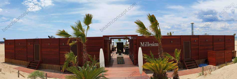 Restaurant de plage - Millesim 1 - Cap d'Agde