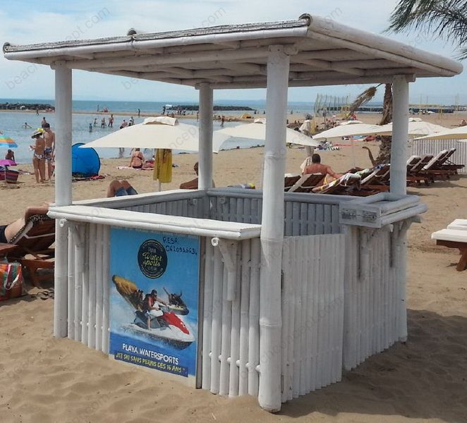 Kiosque plagiste Bambou