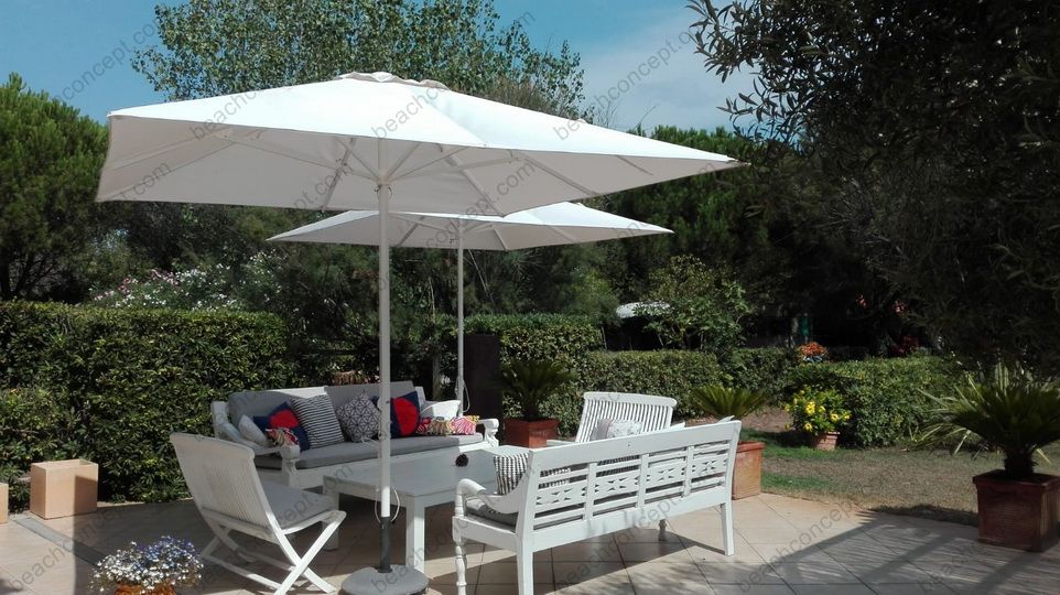 Parasol Professionel Plage privée - Heavy Duty 300x300 cm
