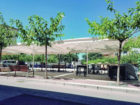 Parasol Professionnel - Master 400x400 cm ref.894